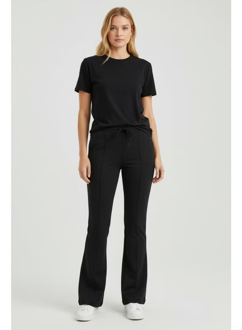 Flared Pants Black For Women