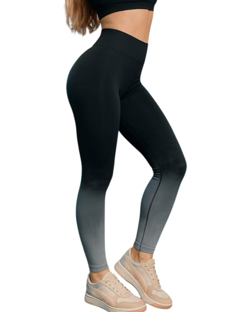 Women Yoga Leggings – High Waist Black Grey