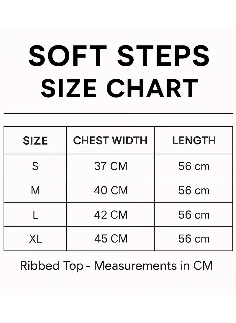 Women's Ribbed Short Sleeve Crew Neck Top – Soft Fitted T-Shirt