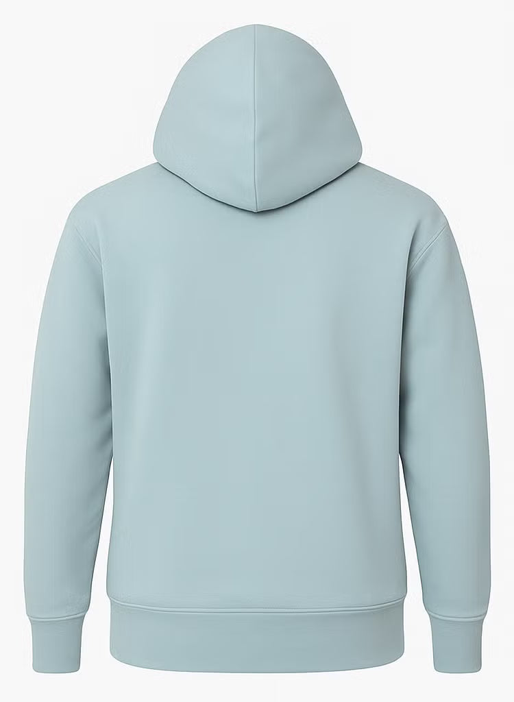 Soft Steps Light Blue Basic Hoodie