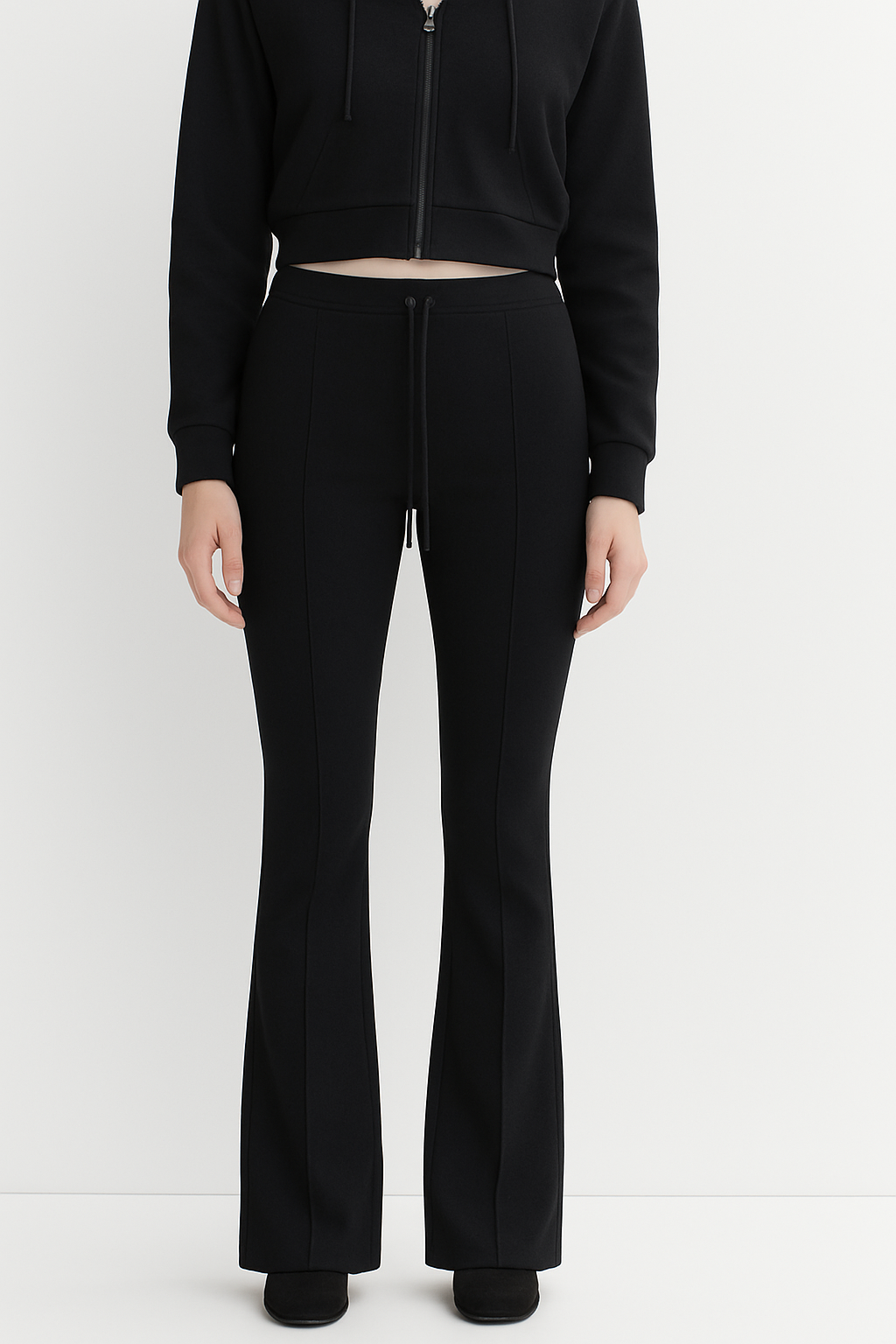 Flared Pants Black For Women