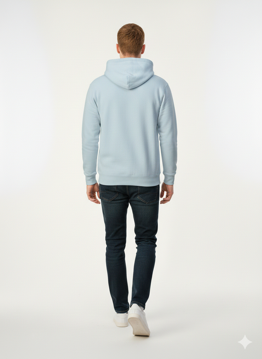 Soft Steps Men’s Casual Hoodie – Lightweight, Soft & Everyday Wear