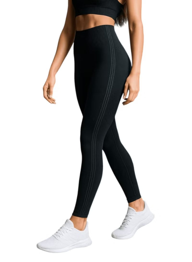 Women High Waist Yoga Leggings – Black Gym & Yoga Pants