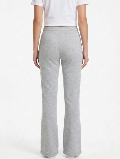 Women’s Cotton Wide-Leg Pants for Daily Wear – Soft & Comfortable –Grey
