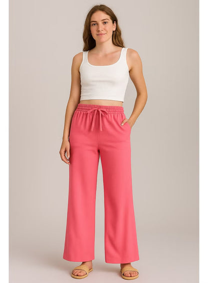 Soft Steps Spanish Women's Linen Pants Size XL