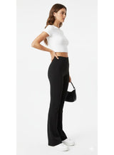 Women's High Waist Wide Leg Charleston Yoga Pants - Stretchy Leggings